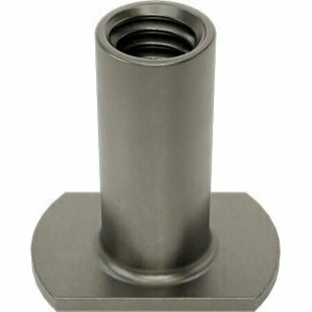 BSC PREFERRED Steel Narrow-Base Weld Nut 5/16-18 Thread Size 7/8 Barrel Height, 10PK 90594A440